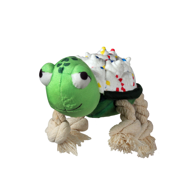 Ultimate Multifunctional Turtle Toy Durable Floating Indestructible Squeaky Stuffed Dog Toys
