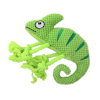 Squeaky Novelty Chameleon Design for Dogs Multiple Color Options Durable Indestructible Plush Toys for Dogs
