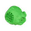 2022 new apple design natural rubber dog molar durable squeak and squeak chewing dog toy