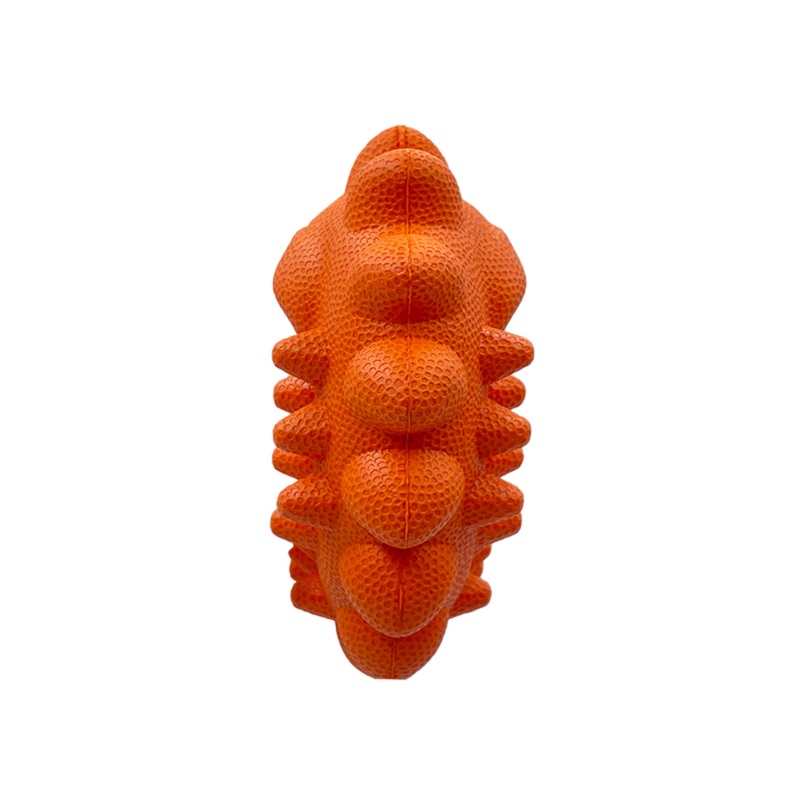 Food Dispensing Dog Toys Made of 100% Natural Rubber Chameleon Design Chewy Animal Treat Dispensing Dog Toys