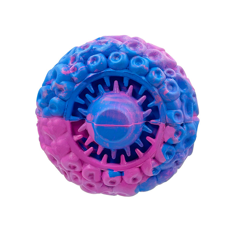 New Color Mixed Natural Rubber Fruit Dog Durable Chew Toy Squeak Sounding Dog Toys