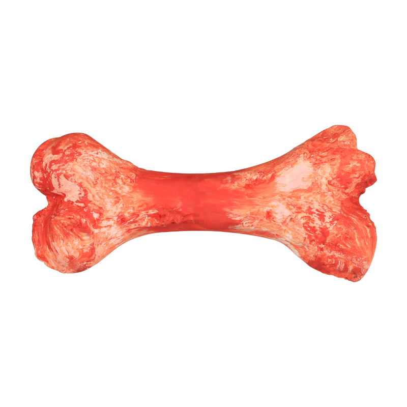 Bone-shaped Chew Dog Toy for Medium And Large Pets Durable Non-toxic Natural Rubber 