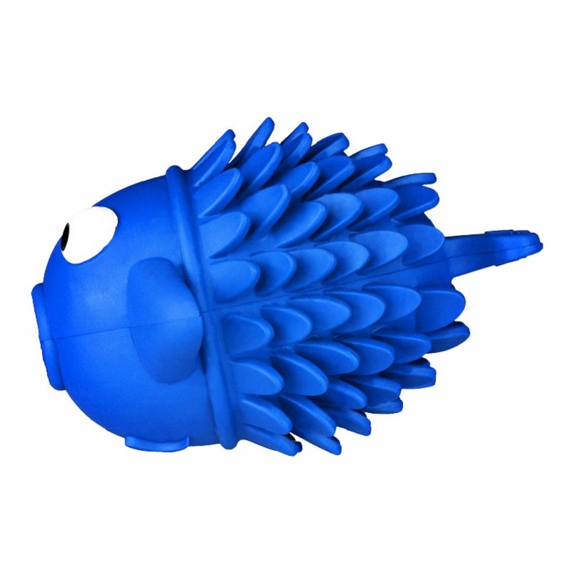 Dog's Boring Toys Made of 100 Natural Rubber Chewy Fish Design Dog