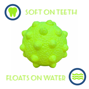 E-TPU Dog Toy High Elasticity Can Float on The Water The Protruding Part Can Help Dogs Clean Their Teeth Durable Dog Toy