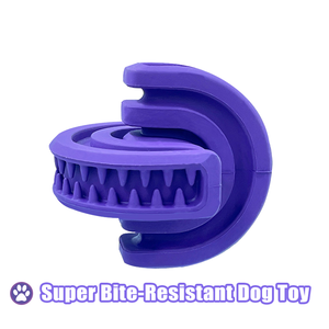  Spiral Ball Dog Indestructible Natural Rubber Tough and Durable Dog Chew Interactive Dog Toy Training and Cleaning Teeth Withstands Intense Chews