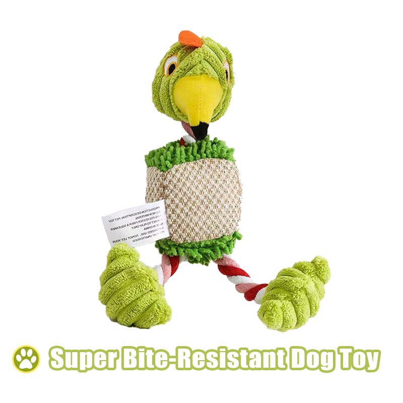 Funniest Dog Toy for Small To Medium Sized Dogs, Indestructible Squeaky Dog Toy