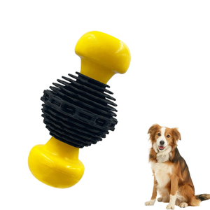 Nylon Mixed Rubber for Aggressive Chewing Dogs Gear Ball Design Can Hide Treats Safe Chewable Dog Toys