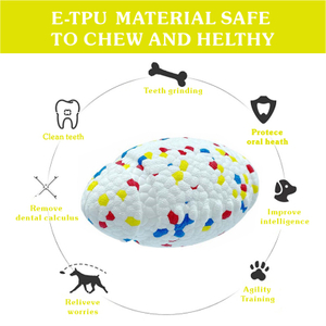 OEM Surprise Dog Toy E-TPU Molar-resistant Environmentally Friendly Material Can Float on Water High Rebound Dog Toy
