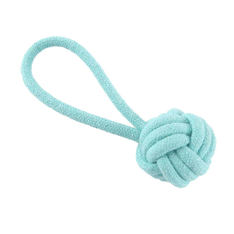 Make Knot Dog Toy Uses High Quality Cotton Rope To Make Chewy To Help Dogs Clean Their Teeth Tpr Dog Toy Holder Amazon