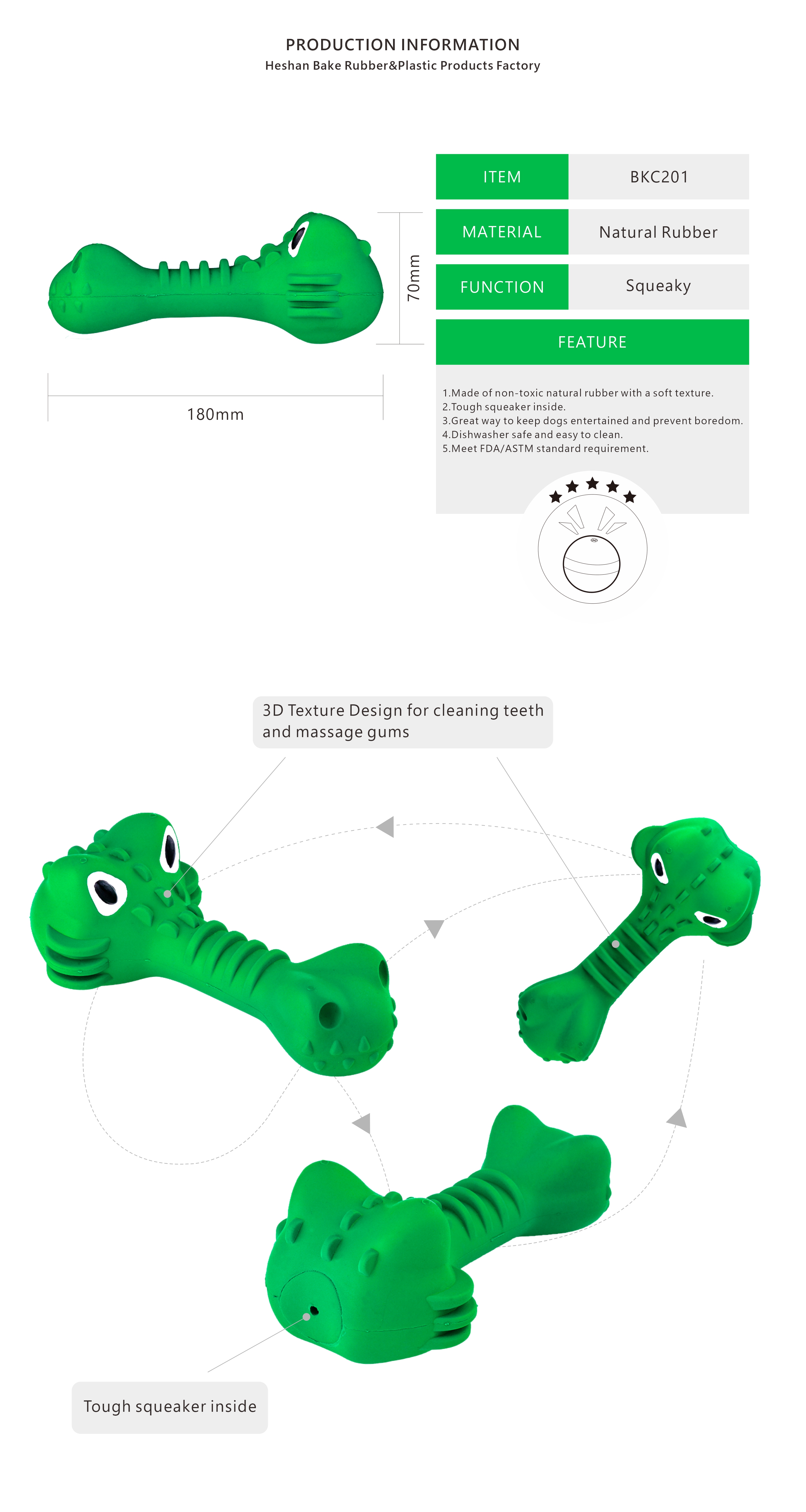 alligator chew toy for dogs