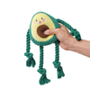 2022 Fruit Collection Plush Avocado Toys A Can Squeak Cord Design Dog Chew Toys Durable