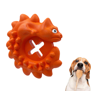 Amazon's Best Selling Items 2022 Lizard Design Rubber Dog Toys That Can Hold Treats Natural Rubber Dog Toy Manufacturers