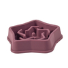 Made of High-quality PP Material, Star-shaped Design Prevents Dogs From Eating Fast Pet Slow Food Bowls