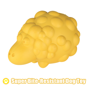 BAKE Lamb Design Natural Rubber Made of Non-toxic And Safe Material Dog Chews Squeaky Dog ​​toys
