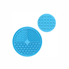 Non-toxic Dog Bowls Eat Slow Feeder Pad Durable Square Pet Dog Suction Cups Silicone Licking Mat for Relieves Bath Buddy Anxiety