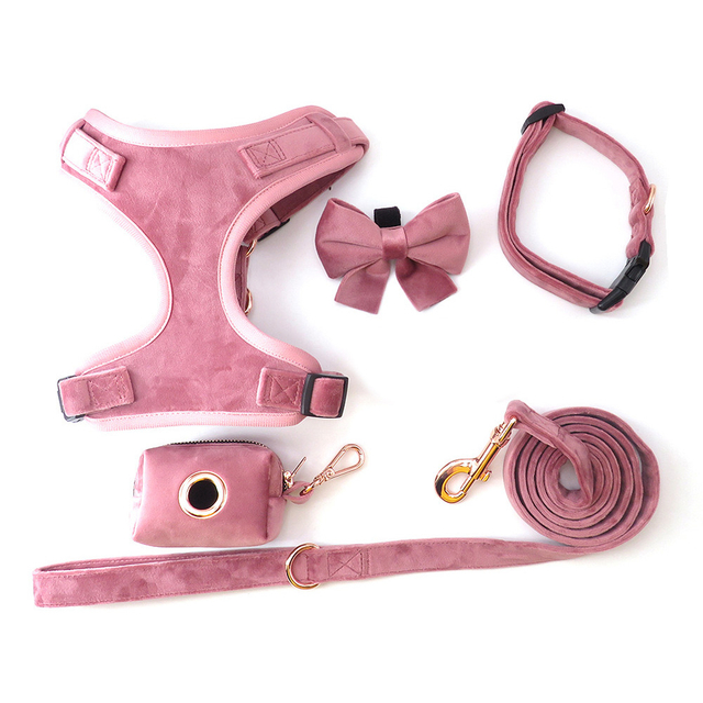2023 New Design High Quality Dog Leash Velvet Soft And Skin-friendly To Give Dogs More Comfort Dog Harness Set
