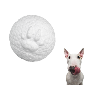 E-TPU Explosion Ball Can Float on The Water, Environmental Protection Interaction dog ball with teeth