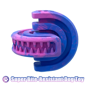 Fun Spiral Ball Dog Toy for Medium To Large Dogs Effectively Helps With Boredom, Chewing, Training, Barking, Weight Management, Separation Anxiety