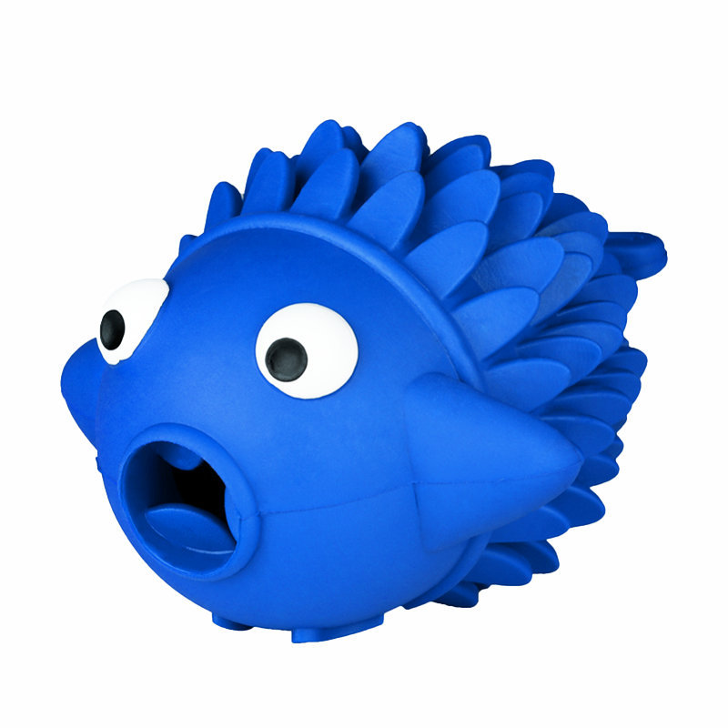 The cute little fish dog toy is the best dog treat dispenser The best chew toy for medium to large dogs