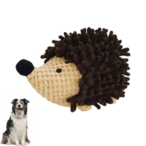 Hedgehog Design Fun Design Squeak Interactive Durable Non-toxic Suitable for Medium To Large Dogs, Dog Chew Toys