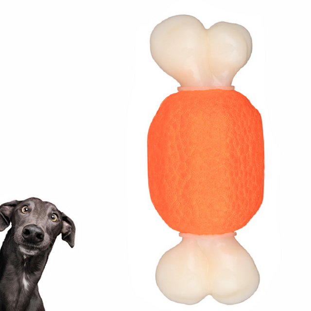 E-TPU And Nylon Indestructible Floating Dog Toy Super Chewer Free Dog Bed Chew Bone