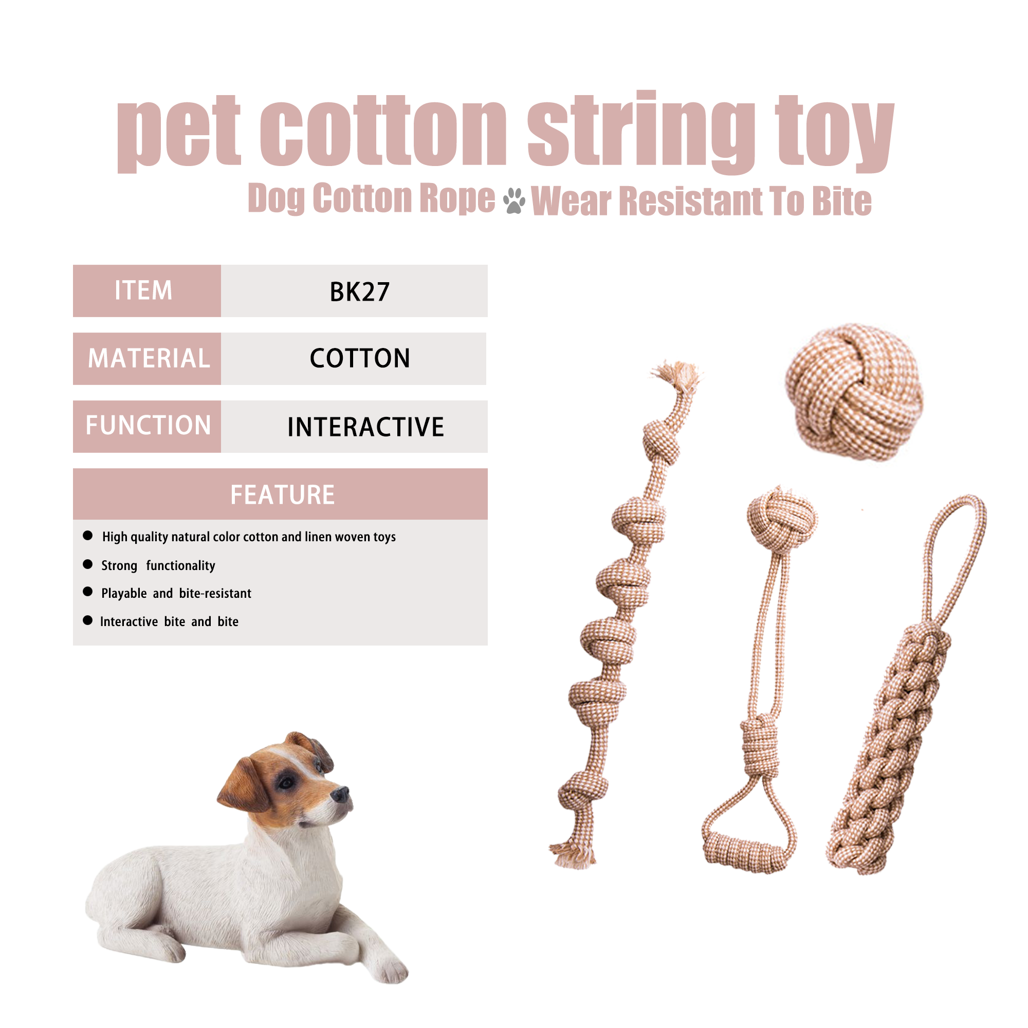 内页knot toys for dogs