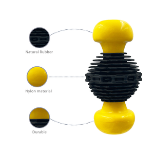 BAKE's New Nylon + Rubber Material Bite-resistant And Indestructible Dog Toy Is Made of Natural Non-toxic Material, Bite-resistant And Can Be Played for A Long Time
