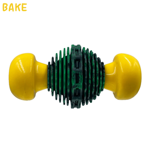 Nylon Rubber Hybrid Toys Eco-friendly Chewy Gives Dogs Two Different Experiences Durable Dog Toys