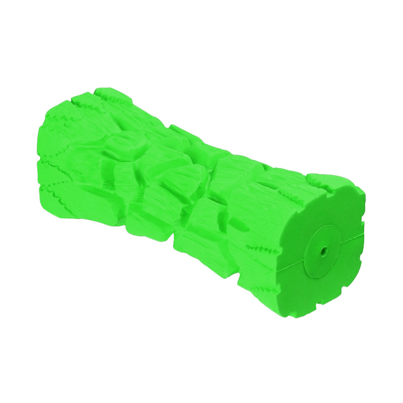 Pet Chew Toys Manufactuer Uses Natural Rubber To Make Tree Trunk Shape Best Chewing Dog Toys