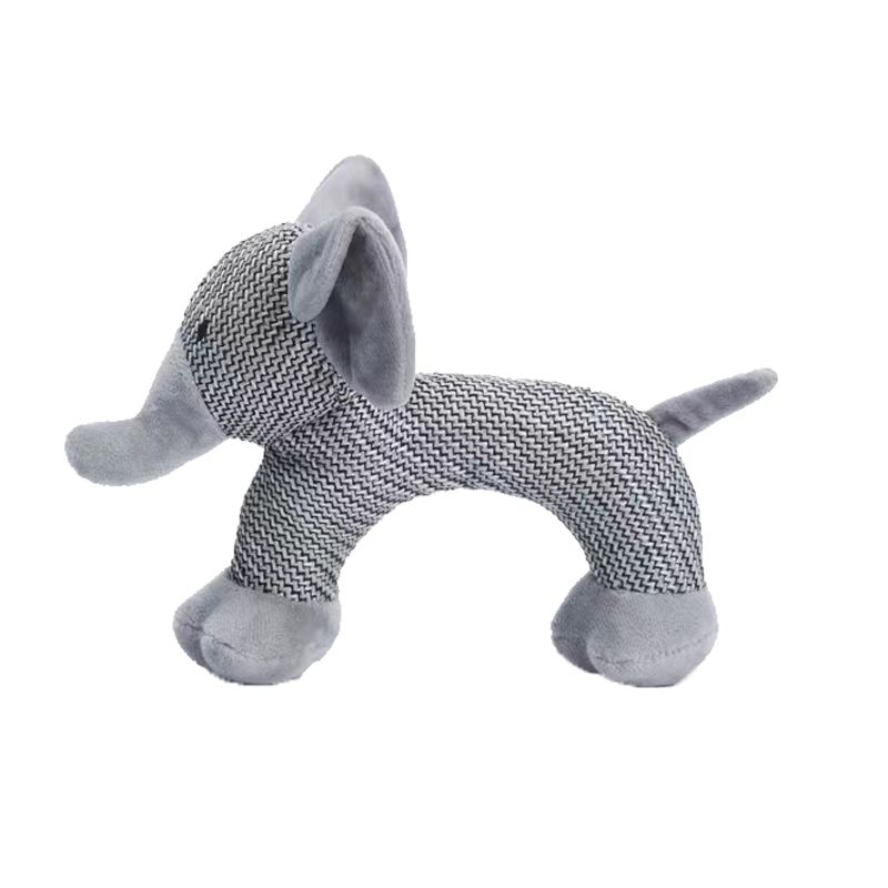 New Fun Little Animals Made of Natural Cotton Non-toxic Safe for Small Dogs Chewing Squeaky Dog Toys