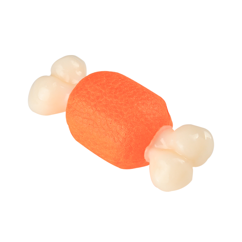Amazon Hotsale Floating E-TPU And Nylon Chewing Dog Toys Bone Shape Molar-resistant Toy 