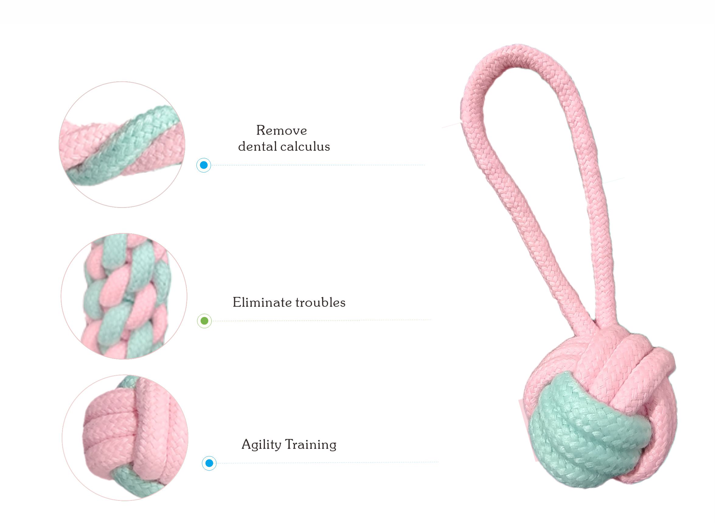 knot rope dog toy diy
