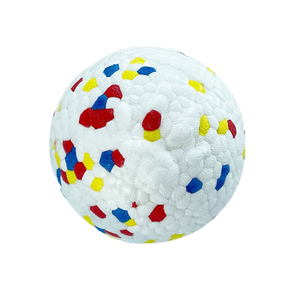 2022 High Rebound E-TPU Material Bite-Resistant Dog Toy Ball Interactive Aggressive Chewing Dog Toys