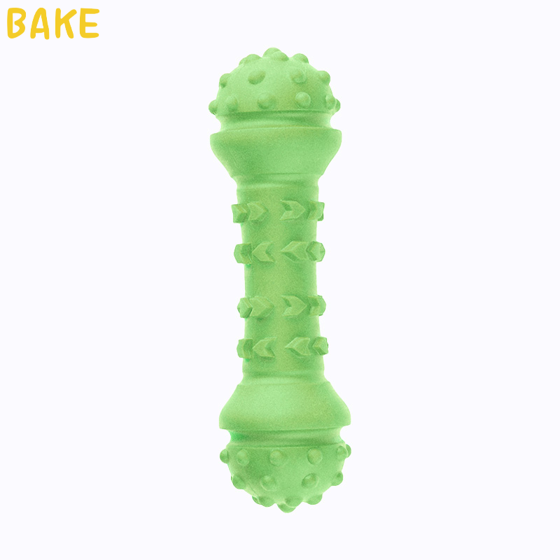 Attractive Dog Bone Shape Soft Safe Material Teething Clean Teeth Durable Dog Chew Toy