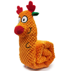Custom Christmas Reindeer Dog Toy Long Squeaker Stuffed Animal of Your Pets