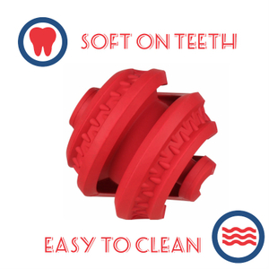 Responsibly Made Chemical-Free Dog Toys Made of 100% Natural Rubber Indestructible Dog Toys