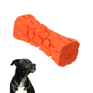 2022 Concise Design Bite Resistance Durable Squeaky Tree Trunk Strong Dog Chew Toys