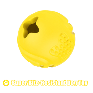  dog ball to satisfy your dog's chewing instinct, suitable for small, medium and large dogs, chewing and leaking dog toy