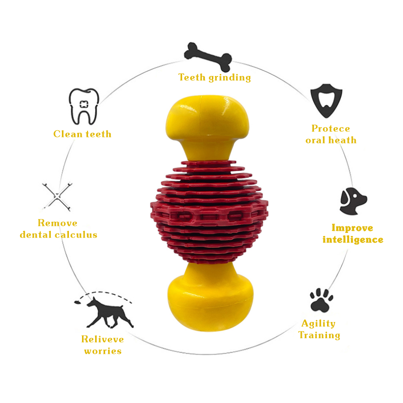 Interactive Dog Toys with Safe Materialstoys to keep smart dogs busy Indestructible nylon dog toy
