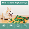 Pet Snuffle Mat for Dogs, 31.5" x 23.6" Large Sniffing Mat Portable Dog Toys Dog Food Mat Dog Nosework Feeding Mat for Training Foraging Skills