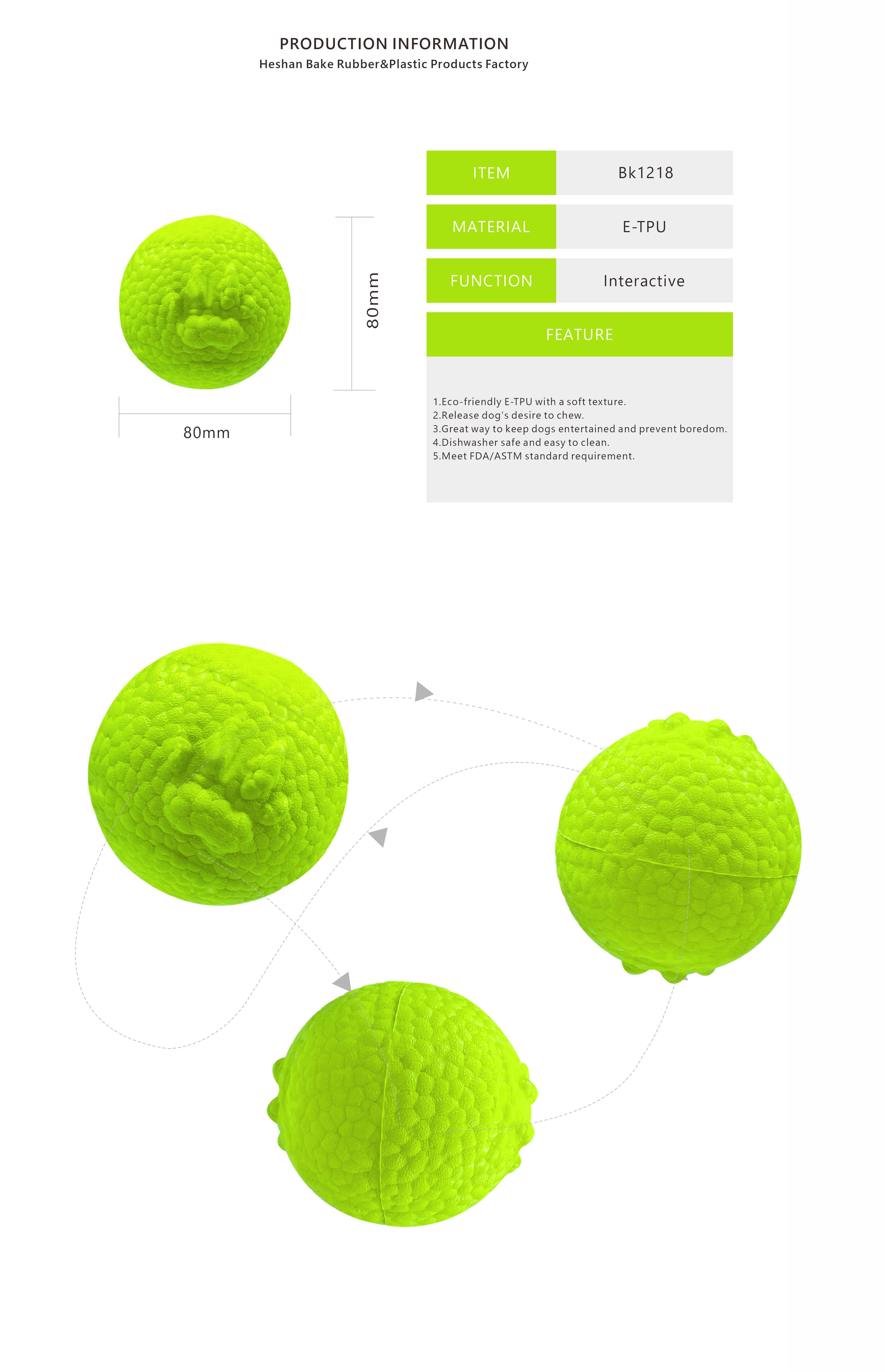 interactive ball toy for dogs