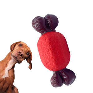 New bone dog chew toy made of nylon+E-TPU material durable pet toy indestructible dog bone 