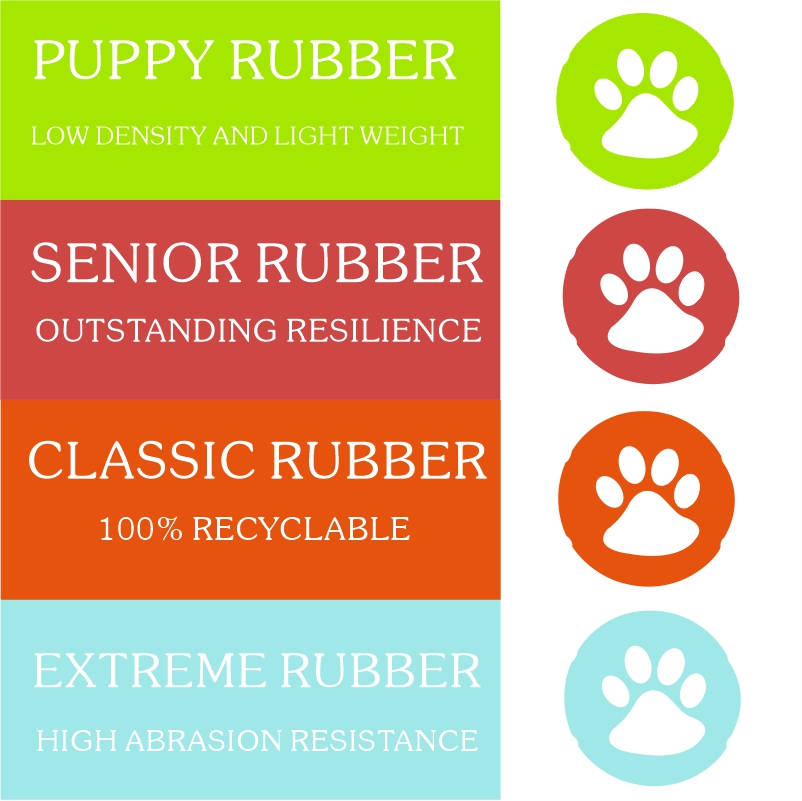 OEM/ODM Pet Toys Durable And Funny Paw Shape Design E-TPU Eco Friendly Dog Toys