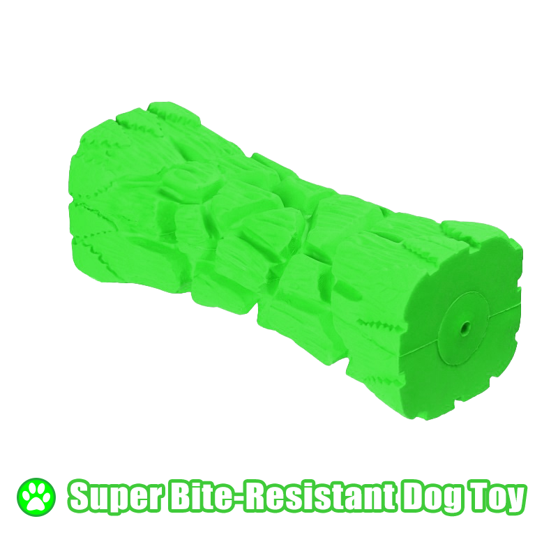 Pet Chew Toys Manufactuer Uses Natural Rubber To Make Tree Trunk Shape Best Chewing Dog Toys
