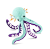 New Design Octopus Dog Toy Made of High Quality Fabric for Cleaning Teeth Sturdy Dog Squeak Toys