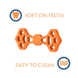Strong Rubber Chew Toy Indestructible Bite Resistant Durable Tug of War Interactive Chewing Toy for Aggressive Dogs