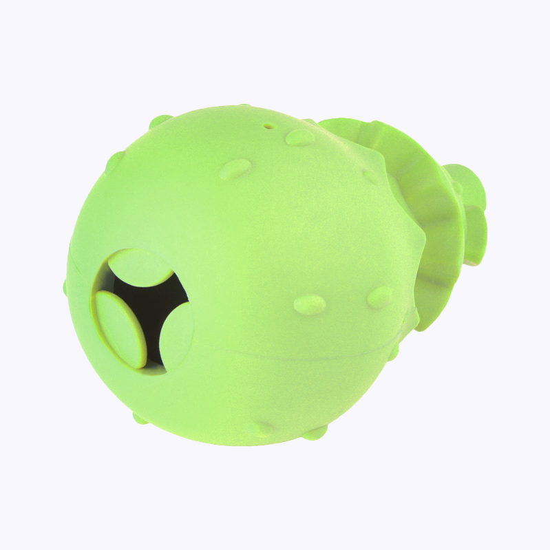 Funny Fruits Pear Chew Toy Made of 100% Natural Rubber Molar-resistant Toy.