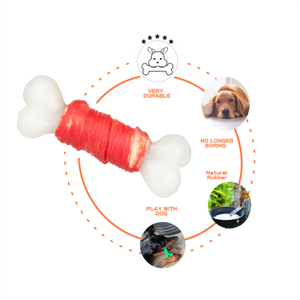 Hard Toys Made of Nylon And 100% Natural Rubber Give Your Dog Two Different Experiences Tough Toys
