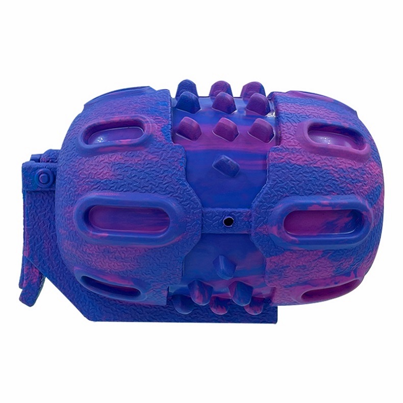 Strong Tough Rubber Treat Dispensing Puzzle Toys Dogs Slow Feeder Cleaning Teeth Chewy Toys for Medium And Large Dogs